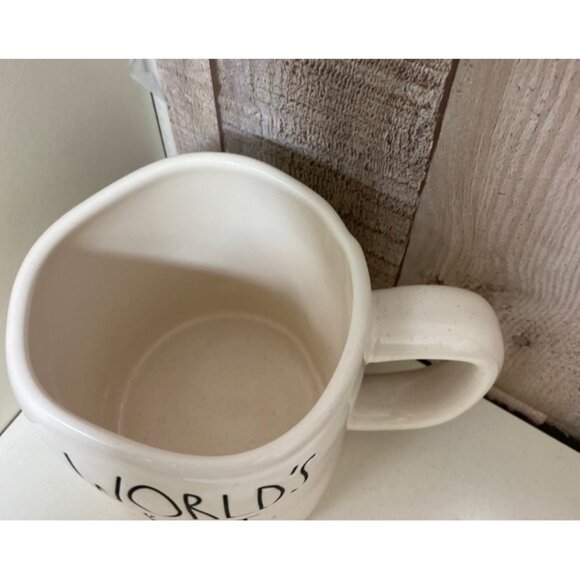 Rae Dunn Mug "WORLD'S BEST MOM" Ceramic New Without Tags! - Picture 3 of 3